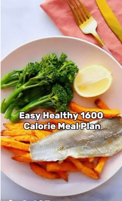 1600 Calorie Diet Meal Plan - Healthy High Protein Meals FREE