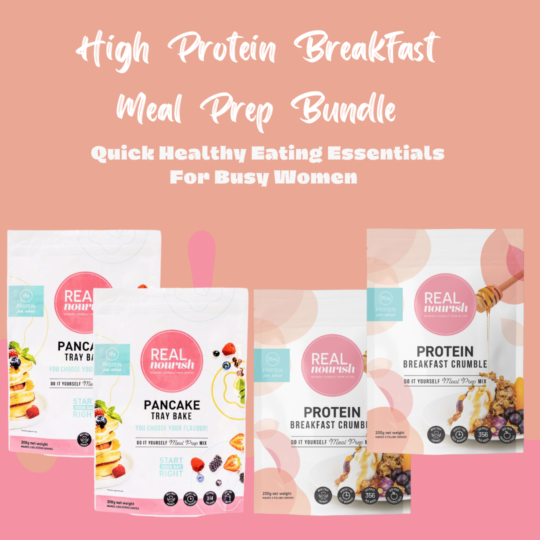 High-Protein Breakfast Meal Prep Bundle – Quick & Easy Healthy Eating for Busy Women