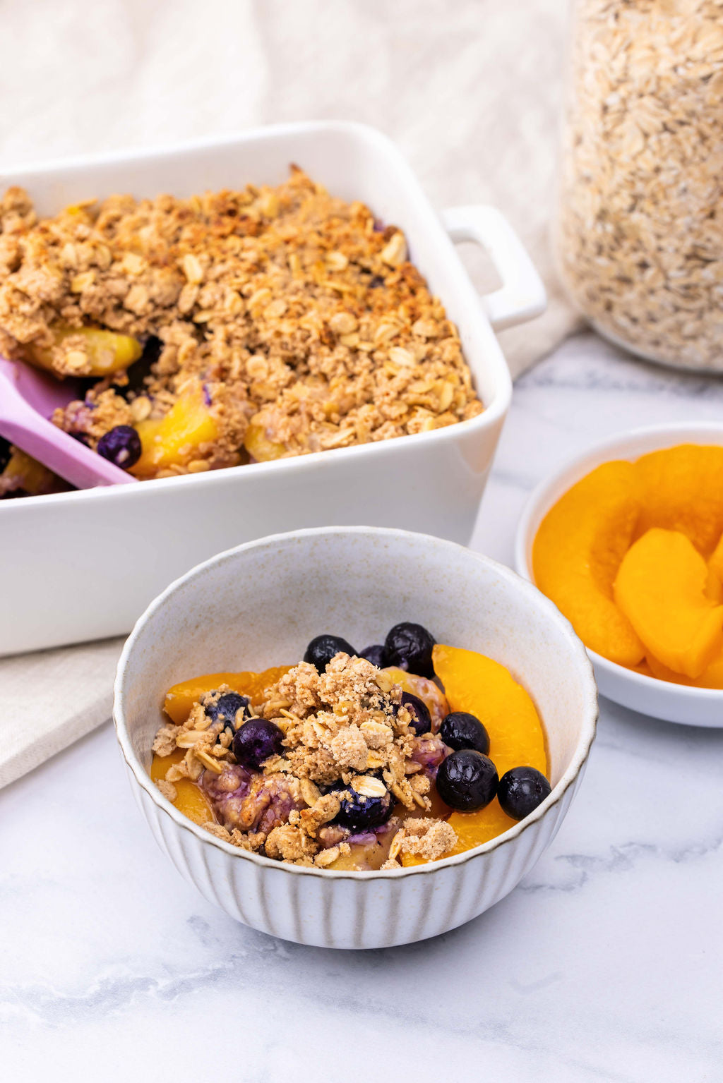 Real Nourish High-Protein Breakfast Crumble | Easy, Healthy Meal Prep